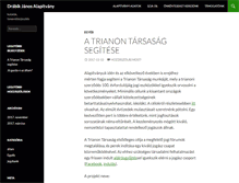 Tablet Screenshot of drabikjanos.org